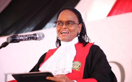 A PETITION HAS BEEN FILED TO REMOVE CHIEF JUSTICE MARTHA KOOME FROM HER POSITION.
