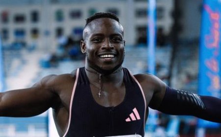 IN A SPECTACULAR SEASON OPENER, AFRICA'S SPRINT KING SHATTERED RECORDS