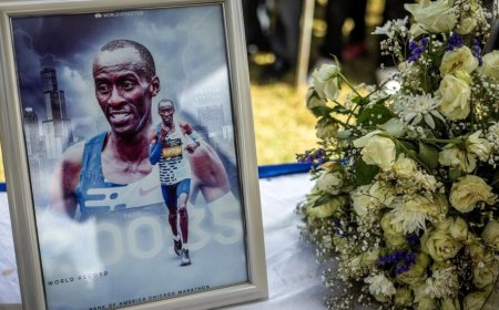 MARATHON ICONIC KELVIN KIPTUM IS TO BE LAID TO REST TODAY.