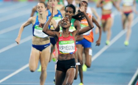 FAITH KIPYEGON SHORTLISTED FOR THE PRESTIGIOUS GLOBAL AWARD.