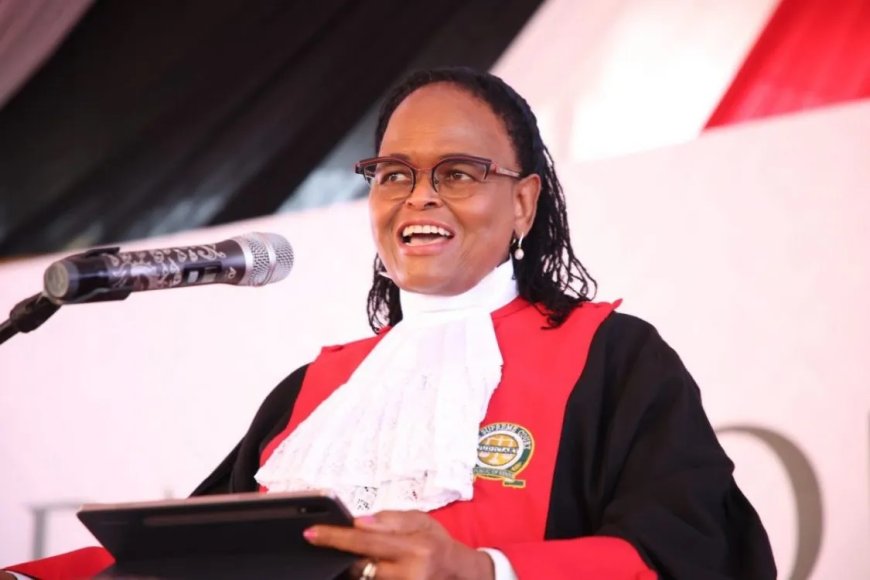 A PETITION HAS BEEN FILED TO REMOVE CHIEF JUSTICE MARTHA KOOME FROM HER POSITION.