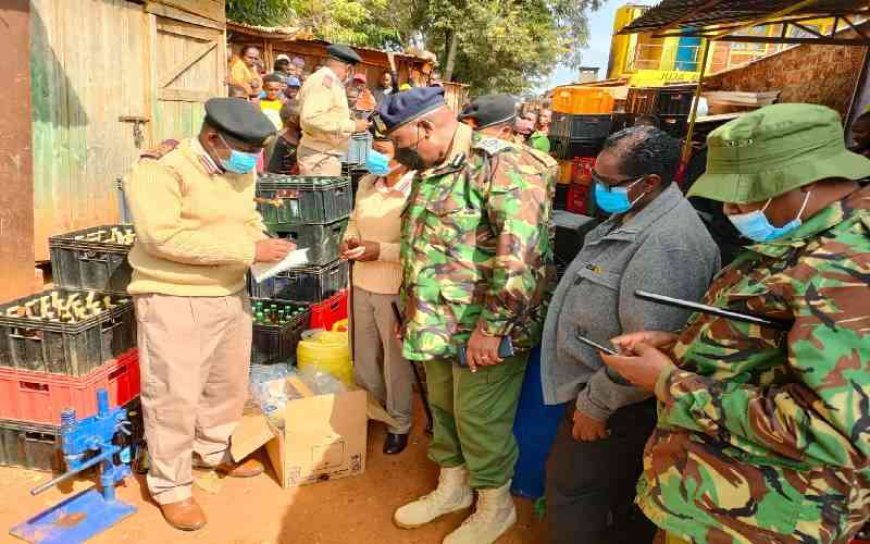 FIVE GO BLIND AND SIX RELATIVES DIE AFTER DRINKING ILLEGAL BEER IN KIRINYAGA