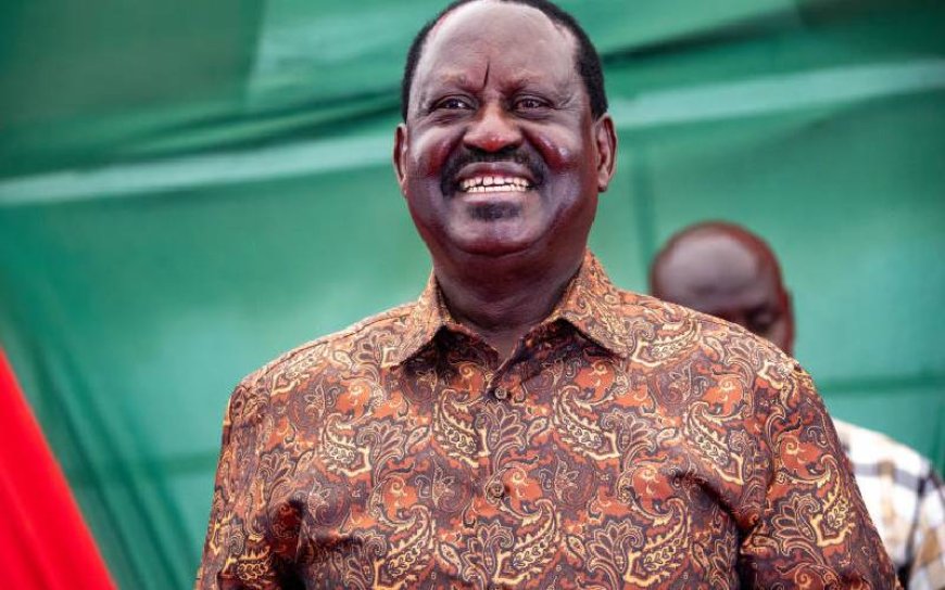 RAILA WANTS THE GOVERNMENT TO GIVE EACH OF THE KSH. 500K EXPLOSION VICTIMS IN EMBAKASI.