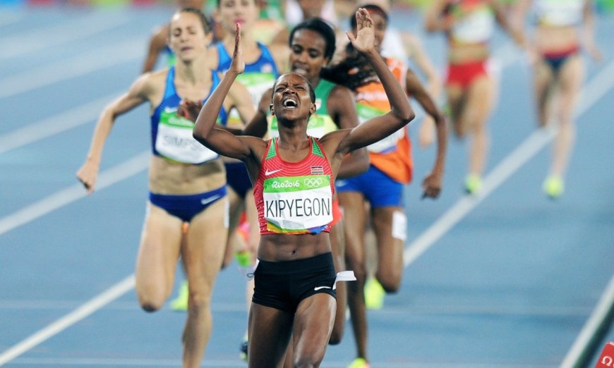 FAITH KIPYEGON SHORTLISTED FOR THE PRESTIGIOUS GLOBAL AWARD.