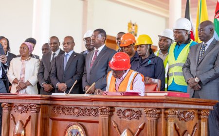 PRES. RUTO SIGNS AFFORDABLE HOUSING BILL AT LAST!
