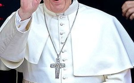 POPE FRANCIS IS COMPOSING PRAYERS FOR THE WAY OF THE CROSS ON GOOD FRIDAY.