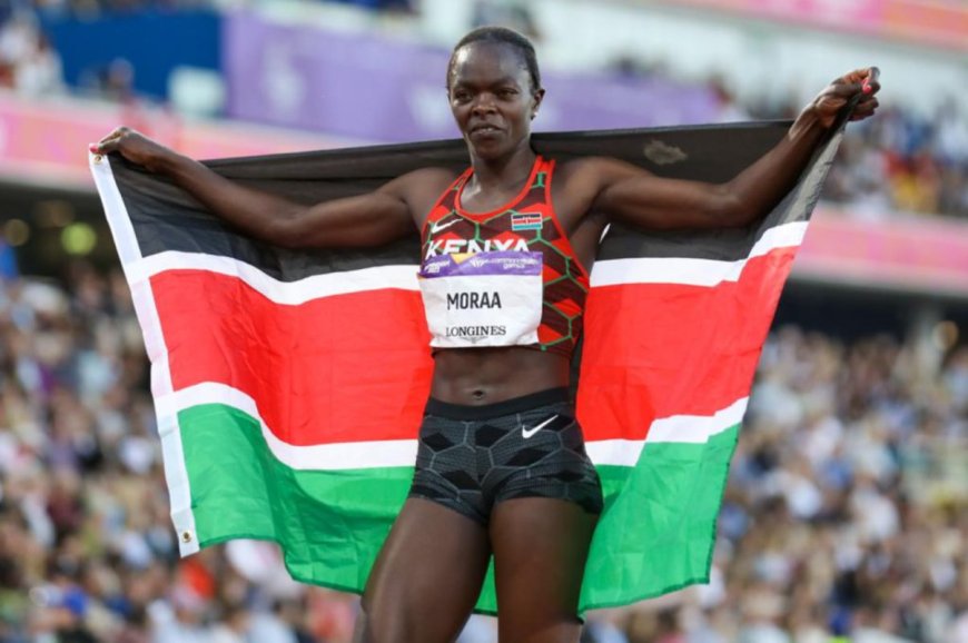 MARY MORAA GUARANTEES GOLD IN ACCRA, WITH THE UNVEILING OF TEAM KENYA.