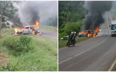 FOLLOWING A HORRIFIC TRAFFIC ACCIDENT ON THE MERU-NAIROBI HIGHWAY, MWENDA ALI, THE DEPUTY SPEAKER OF THE MERU COUNTY ASSEMBLY, LOST BOTH OF HIS CHILDREN.