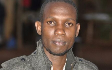MR DUKE NYABARO A POLITICAL BLOGGER WHO WAS FOUND DEAD IN KITUTU CHACHE SOUTH IN KISII COUNTY.