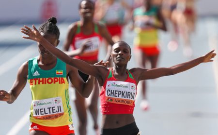 THE KIP KEINO CLASSIC WOMEN'S 1500M EVENT WAS A KENYAN AFFAIR WITHOUT FAITH.