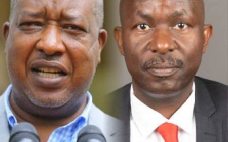 NYARIBO AND OMOGENI ARGUE OVER THE GRAFT REPORT.