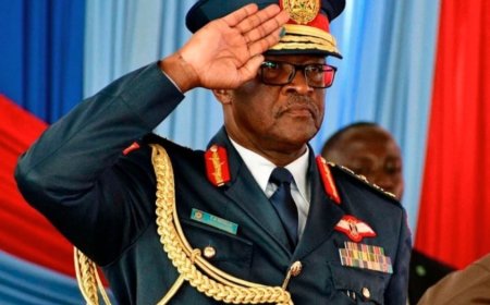 WHO WAS GENERAL FRANCIS OGOLLA THE CHIEF OF DEFENSE FORCES ?