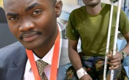 STORY OF FRANKFORD KARANJA MOGIRE, A SURVIVOR OF THE HORRIFIC KDF CHOPPER CRASH