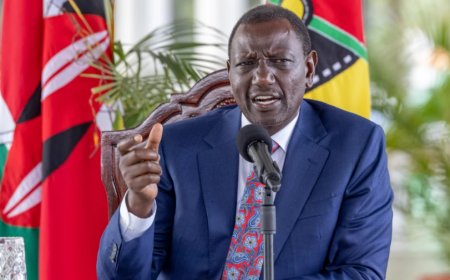 BREAKING: 'WHETHER YOU LIKE IT OR NOT, WE'LL MOVE YOU,' SAYS  PRESIDENT RUTO TO FLOOD VICTIMS.