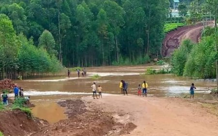 KISII RESIDENTS RETRIEVE BODY PIECES AFTER A LADY DROWNS