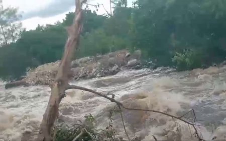 FAMILIES DISPLACED AFTER THE BANKS OF THE EWASO NYIRO RIVER COLLAPSE