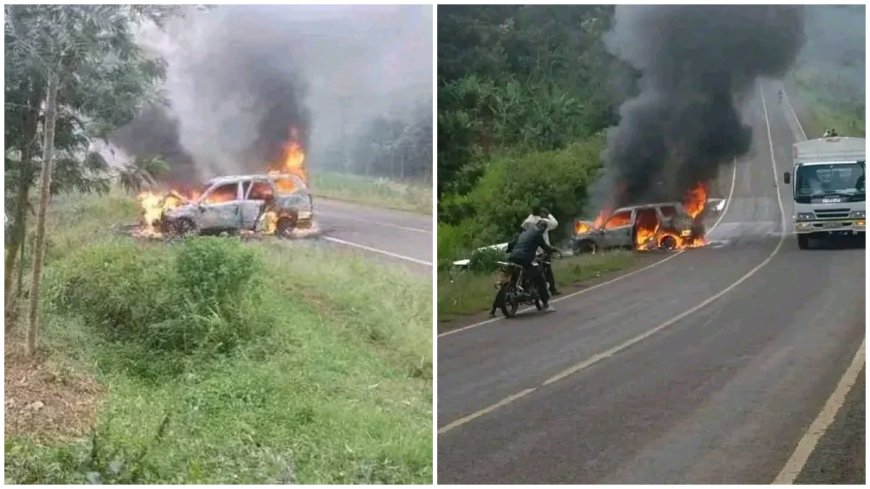 FOLLOWING A HORRIFIC TRAFFIC ACCIDENT ON THE MERU-NAIROBI HIGHWAY, MWENDA ALI, THE DEPUTY SPEAKER OF THE MERU COUNTY ASSEMBLY, LOST BOTH OF HIS CHILDREN.