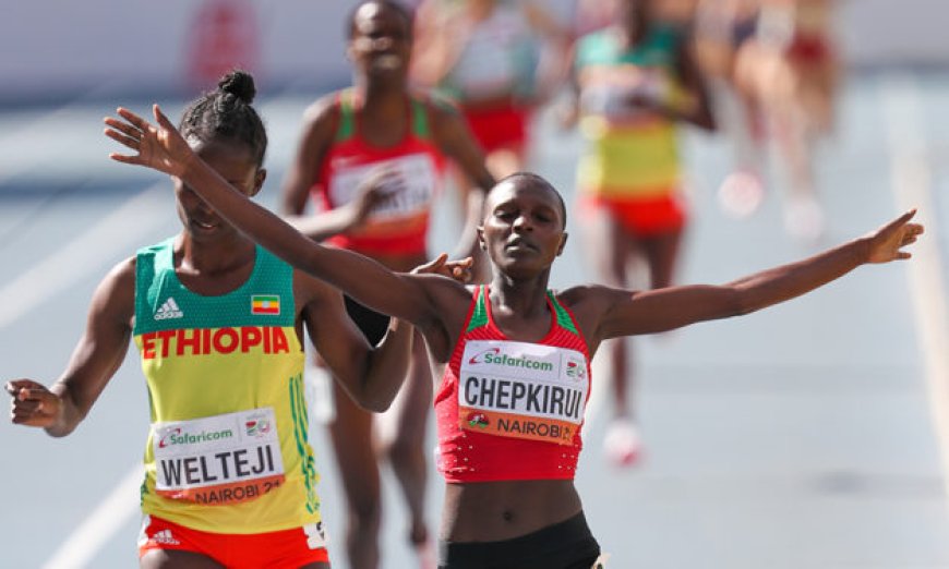 THE KIP KEINO CLASSIC WOMEN'S 1500M EVENT WAS A KENYAN AFFAIR WITHOUT FAITH.