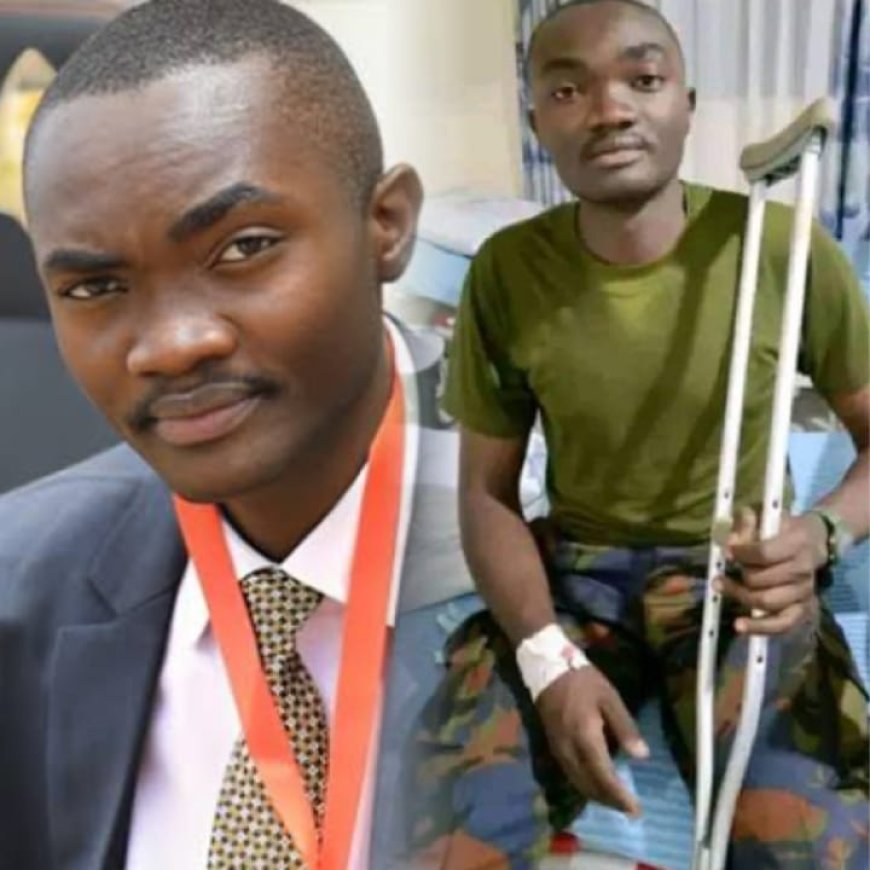 STORY OF FRANKFORD KARANJA MOGIRE, A SURVIVOR OF THE HORRIFIC KDF CHOPPER CRASH