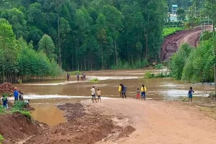 KISII RESIDENTS RETRIEVE BODY PIECES AFTER A LADY DROWNS