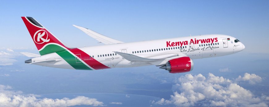 KENYA AIRLINES CANCELS FLIGHTS TO THE DEMOCRATIC REPUBLIC OF THE CONGO IN PROTEST OVER CREW DETENTION.