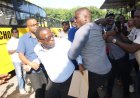 FIST FIGHT BREAKS OUT AS PARENTS FORCEFULLY THROW OUT SCHOOL`S BOARD CHAIR