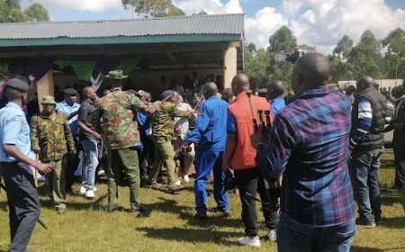 CHAOS IN KISII AS MPS FROM THE UDA AND ODM TRADE JABS IN CHURCH