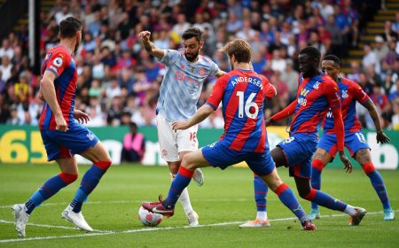 UNITED HUMILIATED BY CRYSTAL PALACE AT SELHURST PARK