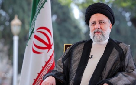 IRANIAN PRESIDENT RAISI DIES IN A HELICOPTER CRASH.