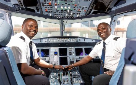 MEET  KENYAN IDENTICAL TWINS WHO ARE PILOTS AT ALASKA AIRLINES IN AMERICA