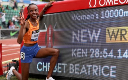 KENYAN`S OWN CHEBET EYES DOUBLE GLORY IN PARIS.