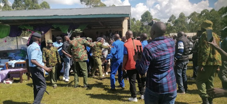 CHAOS IN KISII AS MPS FROM THE UDA AND ODM TRADE JABS IN CHURCH