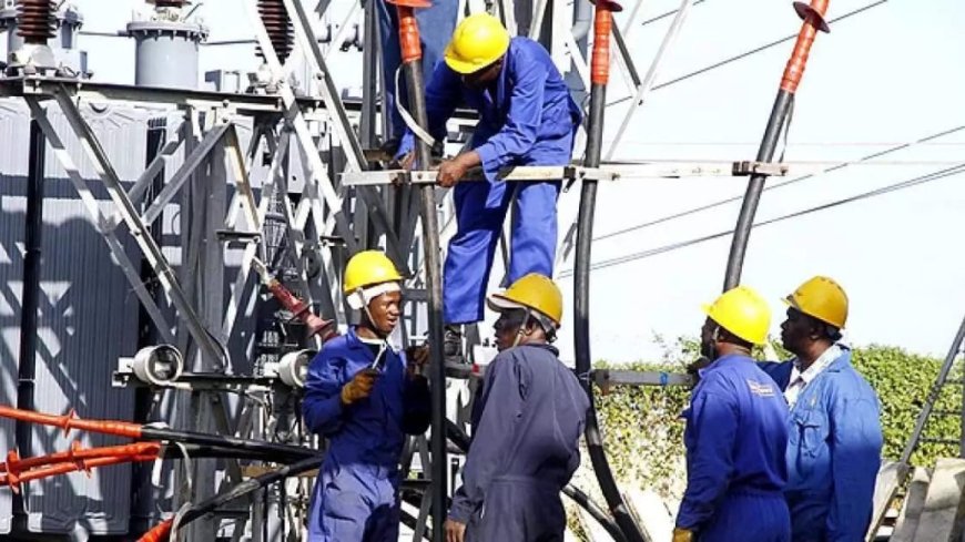 KEGATI: KENYA POWER WORKS ON ELECTRICITY TRANSMISSION PYLONS