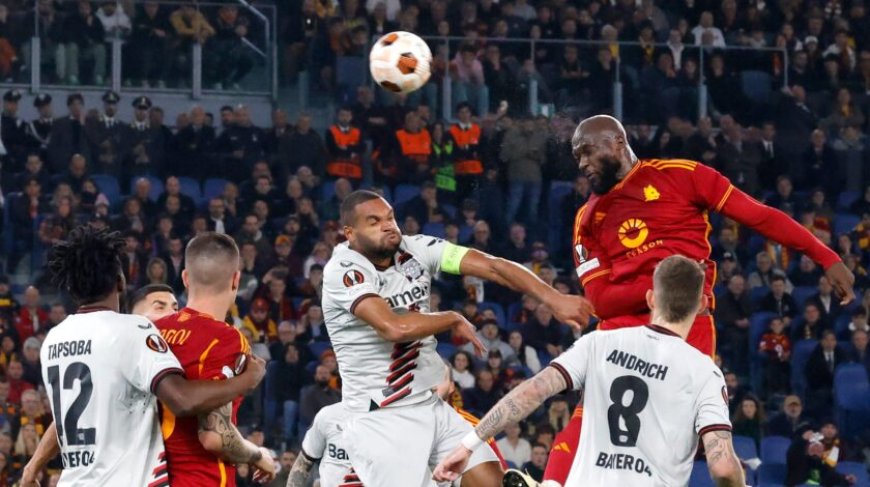 BAYER LEVERKUSEN THRASHES ROMA.