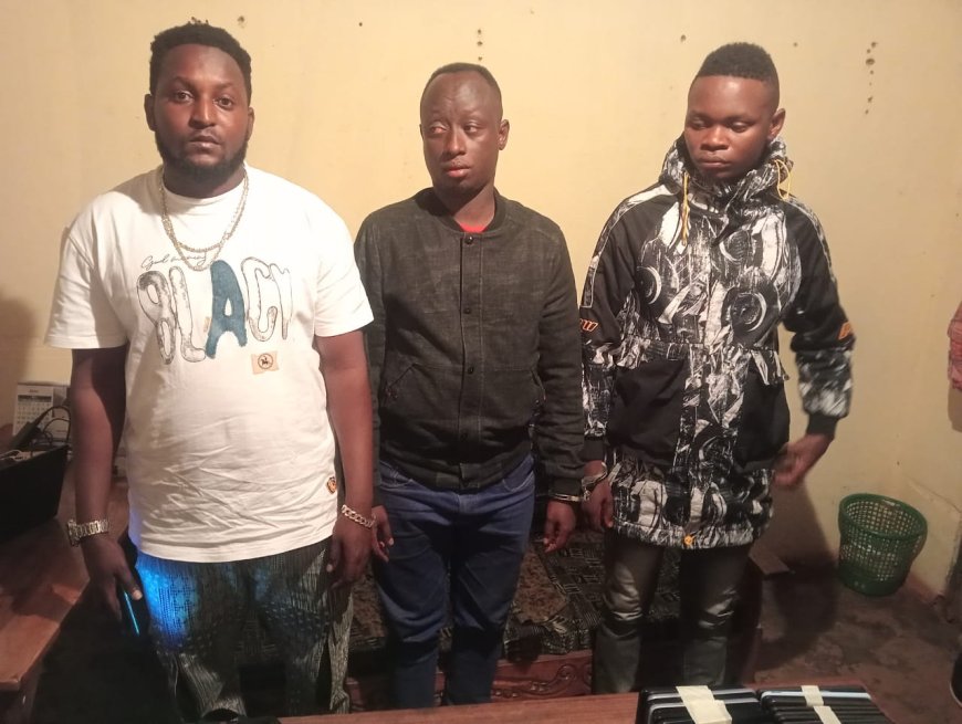 3 BURUNDIANS DETAINED BY POLICE IN KISII TOWN WITH 55 STOLEN PHONES