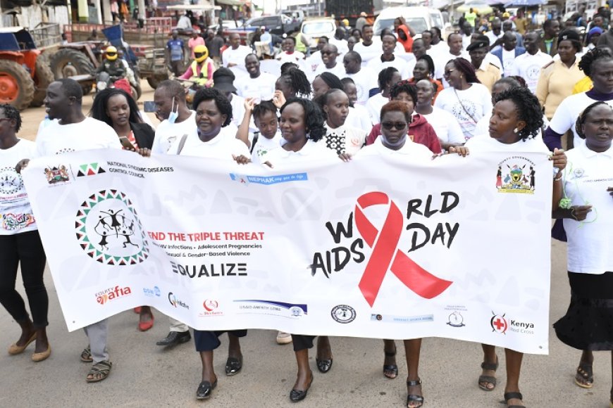 KENYA RANKED7TH FOR HIV INFECTIONS