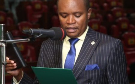 Molo MP Kuria Kimani Show's up Drunk and Disorderly at Public Meeting