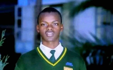 This student from Kisii School went to sleep and didn't wake up on Monday.