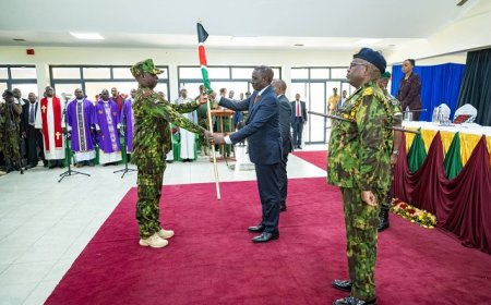 Kenyan Police Depart For Peace Keeping Effort In Haiti