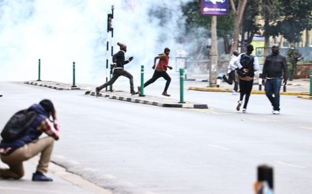 Eldoret Protesters  Vandalise Oscar Sudi Restaraunt