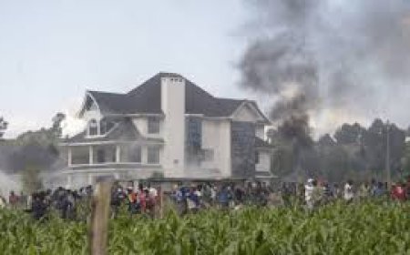 MP Kimani Kuria`s home set ablaze