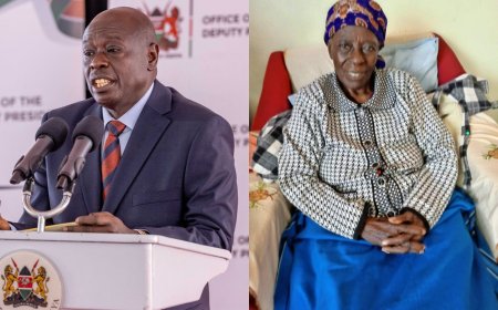 DP Gachagua is Mourning the Death Of his Elder Sister