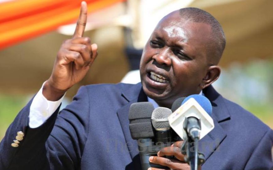 MP OSCAR SUDI CLEARED BY THE COURT OF FORGING KCSE CERTIFICATES.