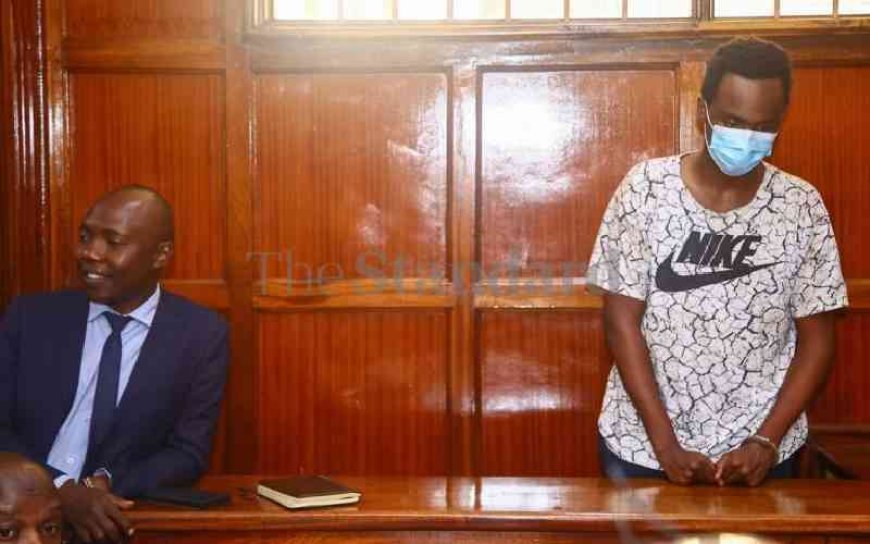 IAN NJOROGE FREED WITH A KSH. 700K BOND IN A POLICE ASSAULT CASE