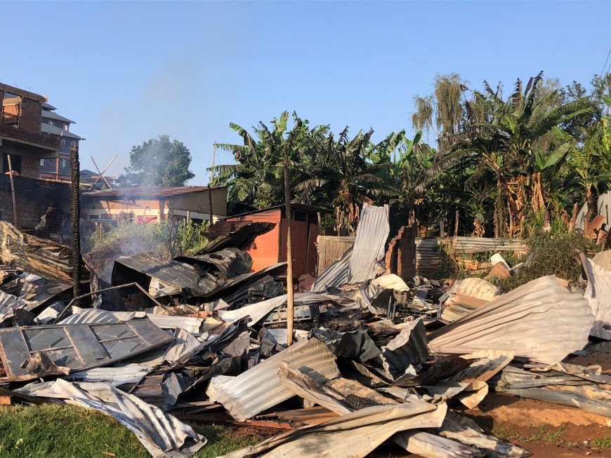 DEADLY INFERNO RAZES DOWN BUILDING IN MOSOCHO