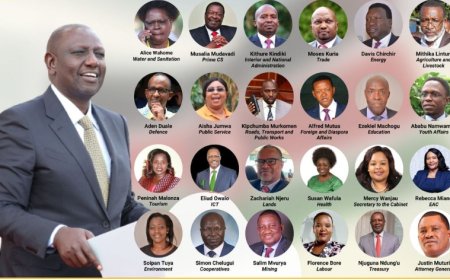 Cabinet Secretaries and Attorney General sacked by Pres. Ruto