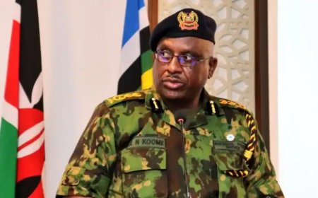 BREAKING: Inspector General Japheth Koome  resigns