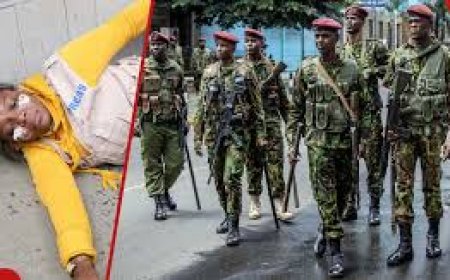 Mediamax Journalist Shot While Covering Nakuru Protests