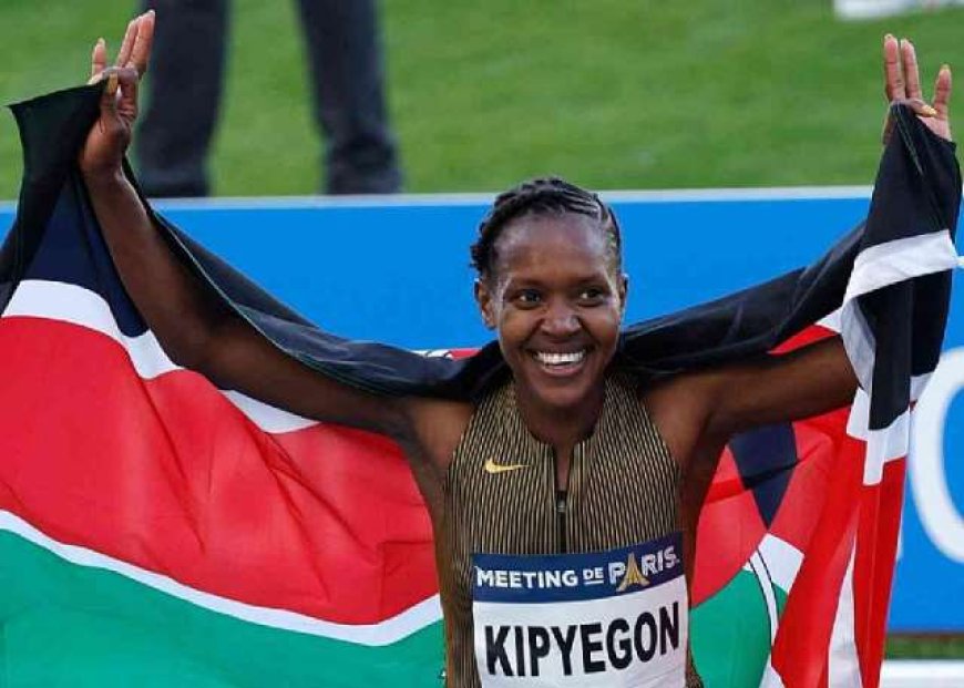 Faith Kipyegon Breaks Her Own Marathon World Record