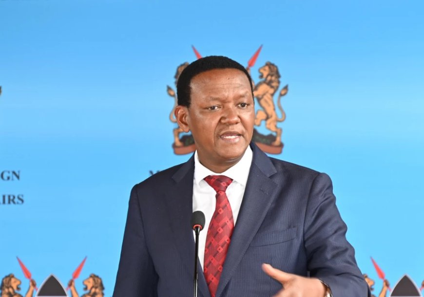 Fired Tourism Cs Alfred Mutua response to Pres. Ruto